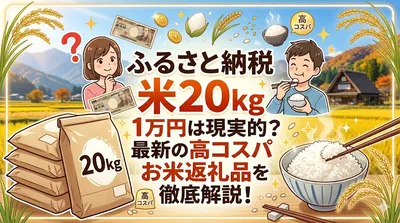 ふるさと納税 米 20kg 1万円は現実的？最新の高コスパお米返礼品を徹底解説！