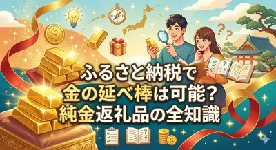 ふるさと納税で金の延べ棒は可能？純金返礼品の全知識