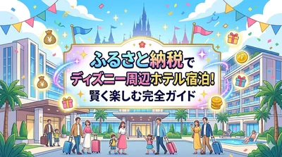ふるさと納税でディズニー周辺ホテル宿泊！賢く楽しむ完全ガイド
