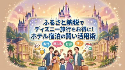 ふるさと納税でディズニー旅行をお得に！ホテル宿泊の賢い活用術