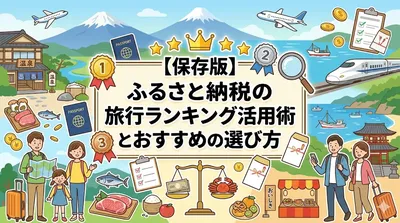 【保存版】ふるさと納税の旅行ランキング活用術とおすすめの選び方