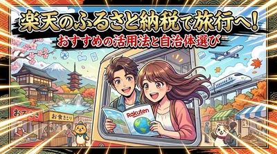 楽天のふるさと納税で旅行へ！おすすめの活用法と自治体選び