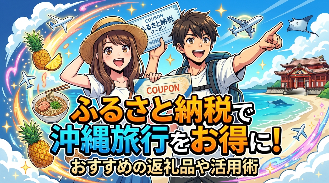 ふるさと納税で沖縄旅行をお得に!おすすめの返礼品や活用術