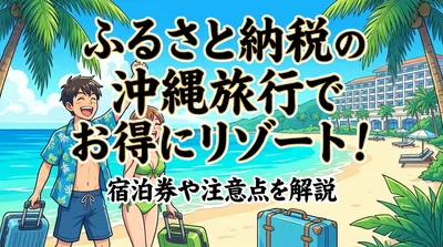 ふるさと納税の沖縄旅行でお得にリゾート！宿泊券や注意点を解説