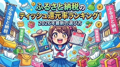 ふるさと納税のティッシュ還元率ランキング！2026年最新の選び方