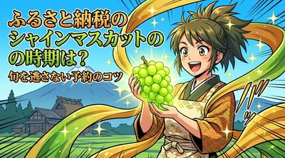 ふるさと納税のシャインマスカットの時期は？旬を逃さない予約のコツ