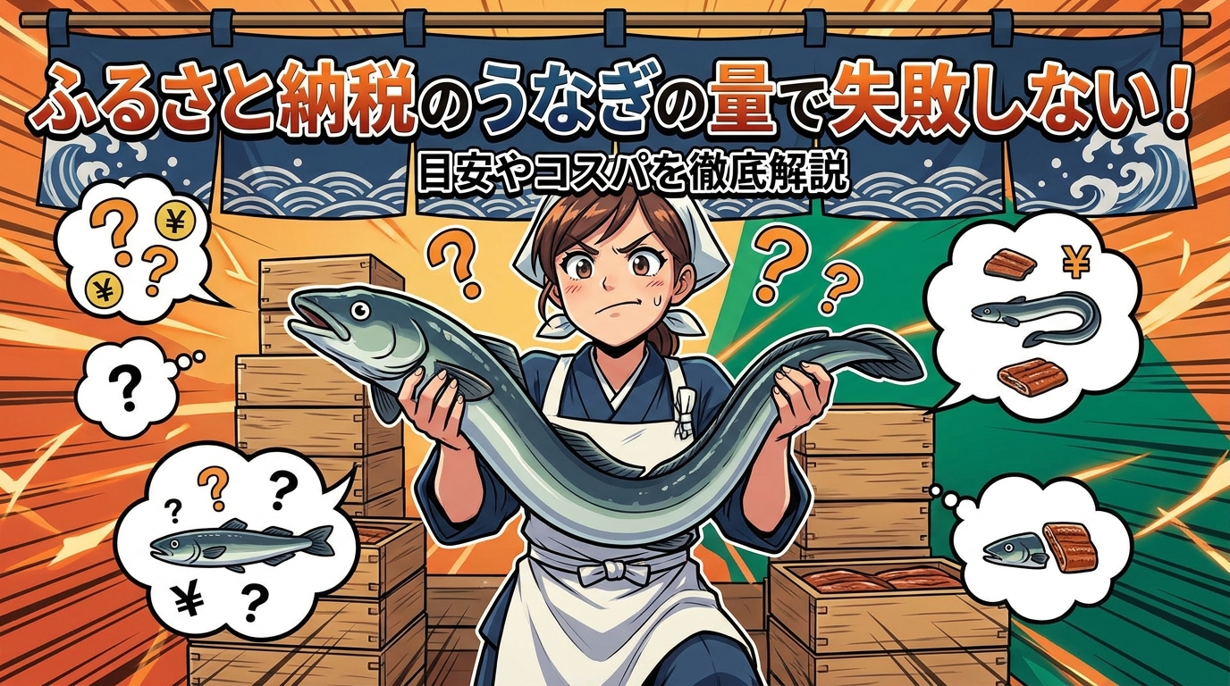 ふるさと納税のうなぎの量で失敗しない！目安やコスパを徹底解説