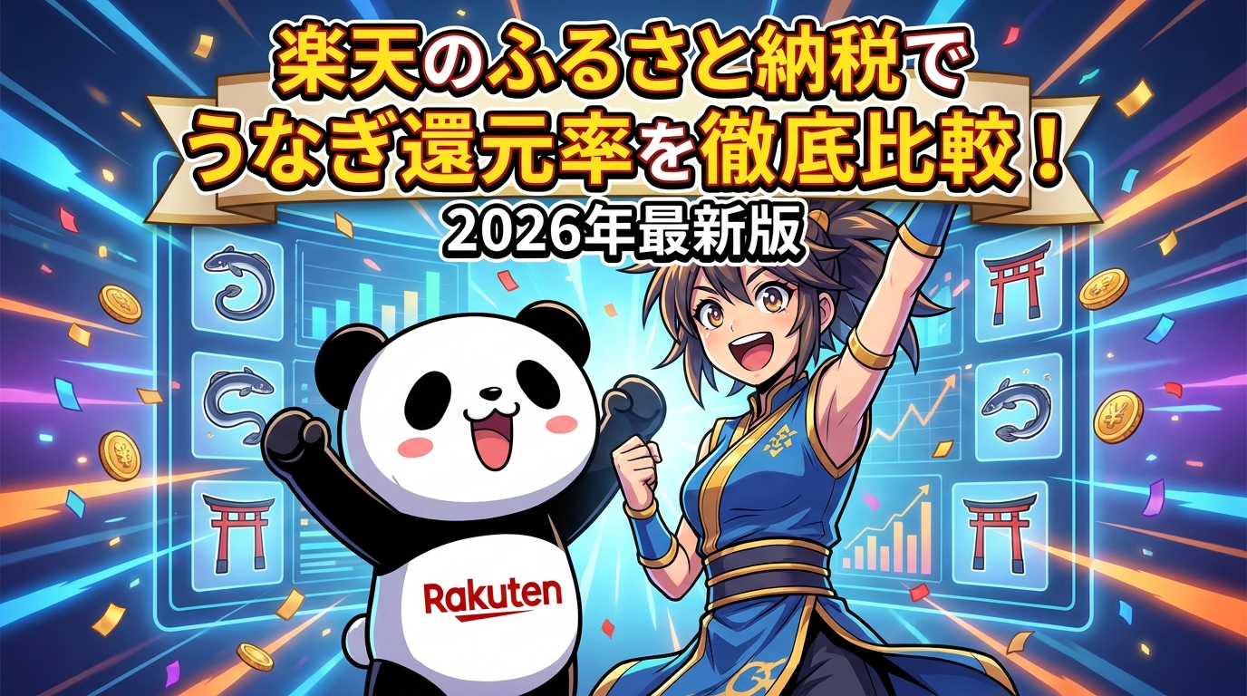 楽天のふるさと納税でうなぎ還元率を徹底比較！2026年最新版