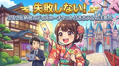 失敗しない！ふるさと納税のディズニーチケット付きホテルの注意点