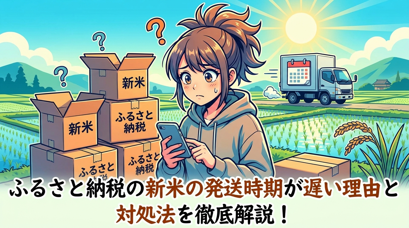 ふるさと納税の新米の発送時期が遅い理由と対処法を徹底解説!
