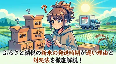 ふるさと納税の新米の発送時期が遅い理由と対処法を徹底解説！