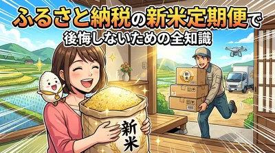 ふるさと納税の新米定期便で後悔しないための全知識
