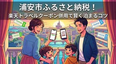 浦安市ふるさと納税！楽天トラベルクーポン併用で賢く泊まるコツ