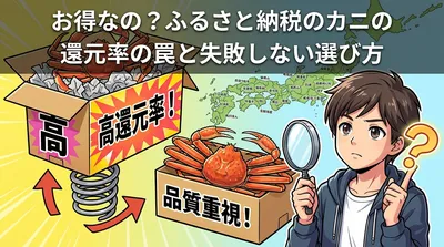 お得なの？ふるさと納税のカニの還元率の罠と失敗しない選び方