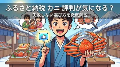 ふるさと納税カニの評判が気になる？失敗しない選び方を徹底解説