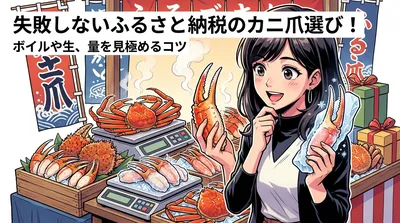 失敗しないふるさと納税のカニ爪選び！ボイルや生、量を見極めるコツ
