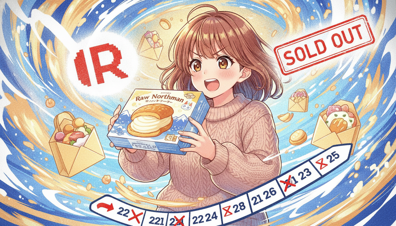 楽天ふるさと納税の生ノースマンが売り切れるのはいつ