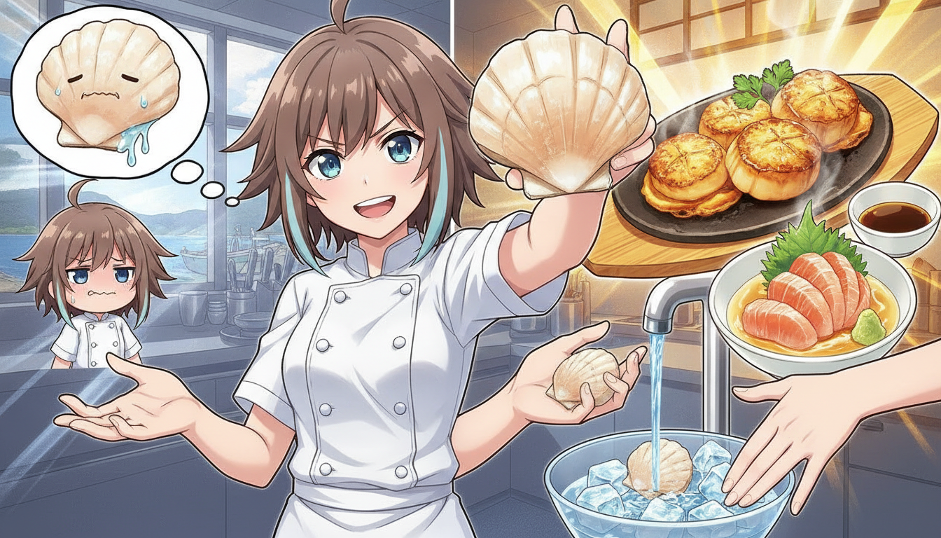ふるさと納税ほたて！水っぽい、解凍でまずいを防ぐ術