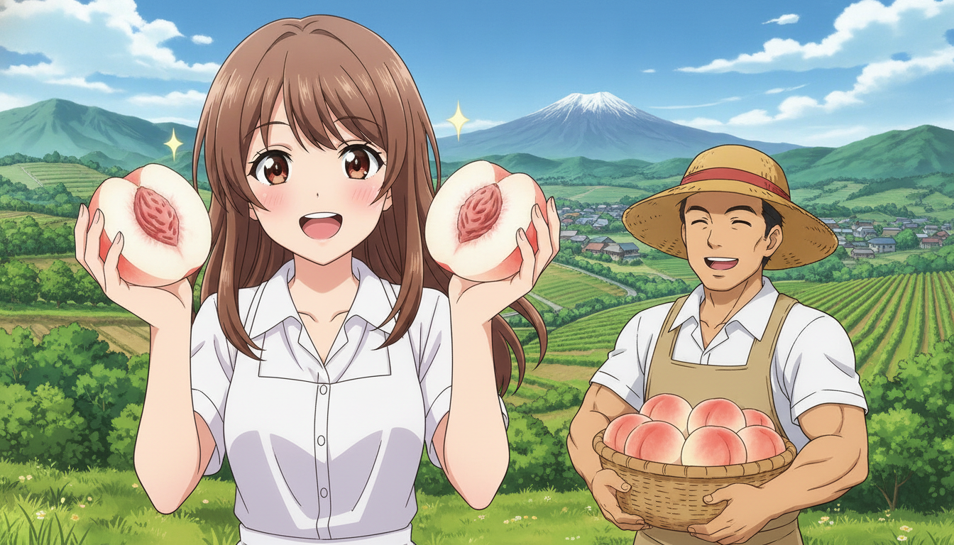 ふるさと納税の桃の硬い品種でパリパリなのはどこか迷った時の探し方