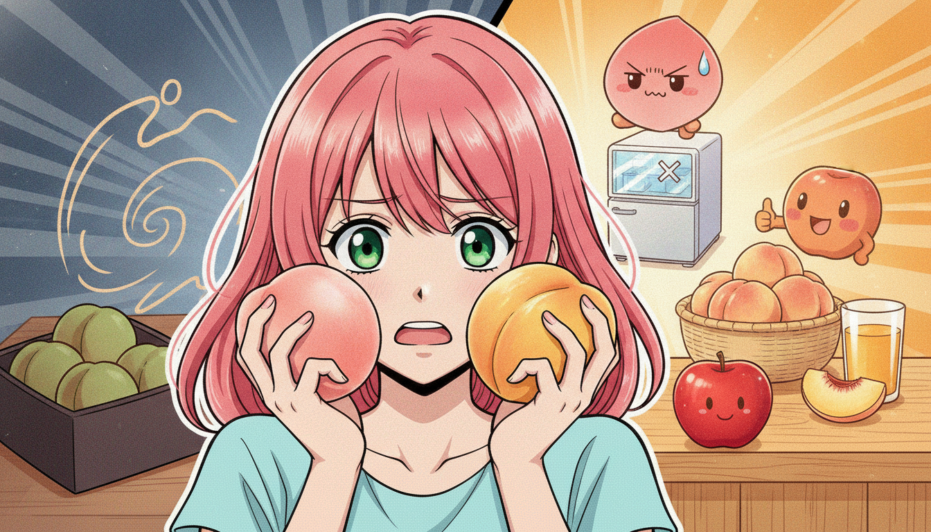 ふるさと納税の桃が甘くない！追熟失敗の防ぎ方