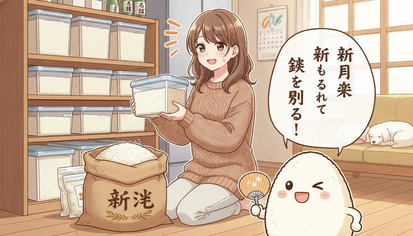 ふるさと納税の新米定期便で後悔しない保存術
