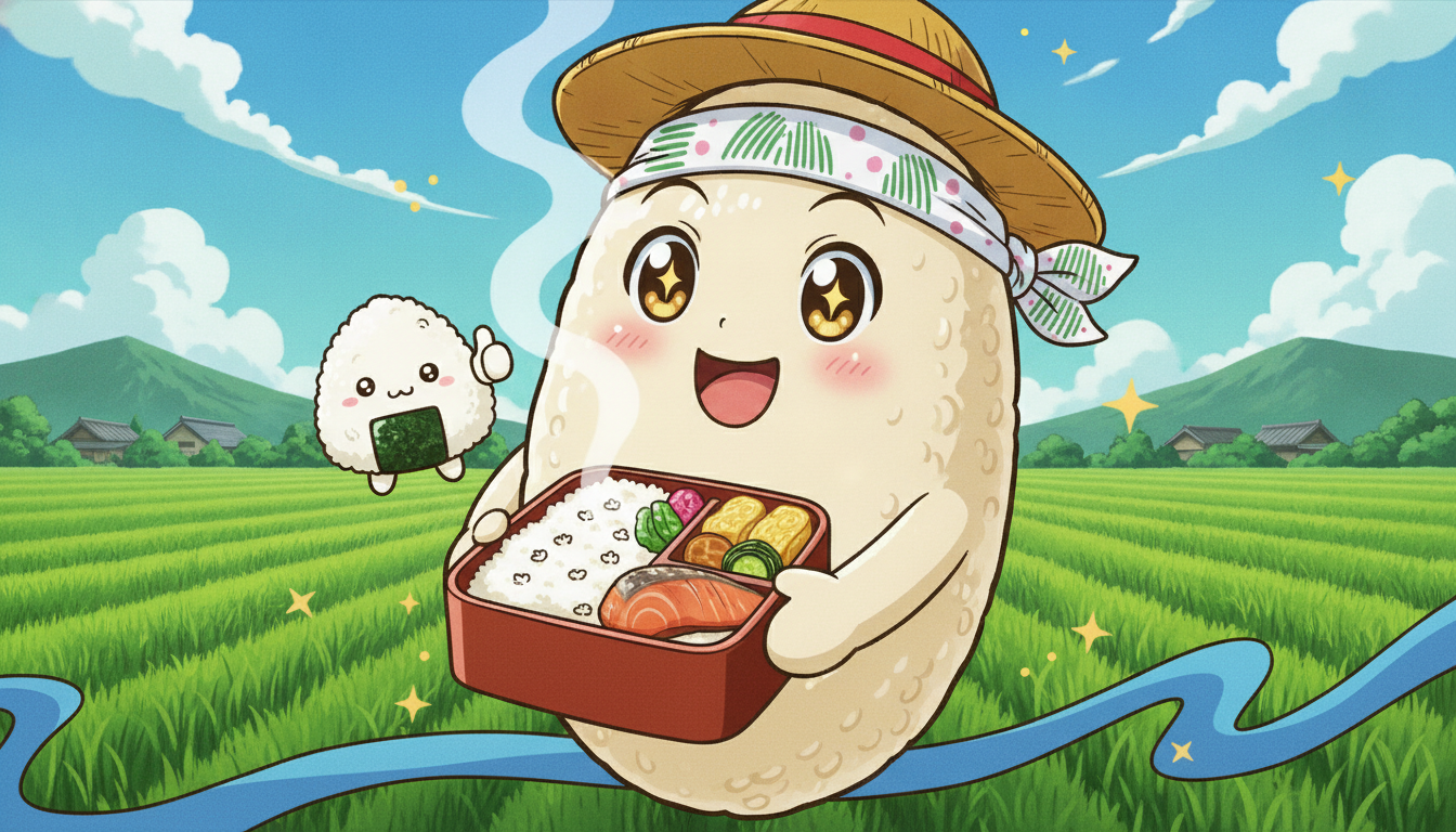 ふくきらりの米の特徴とお弁当で冷めた時の味