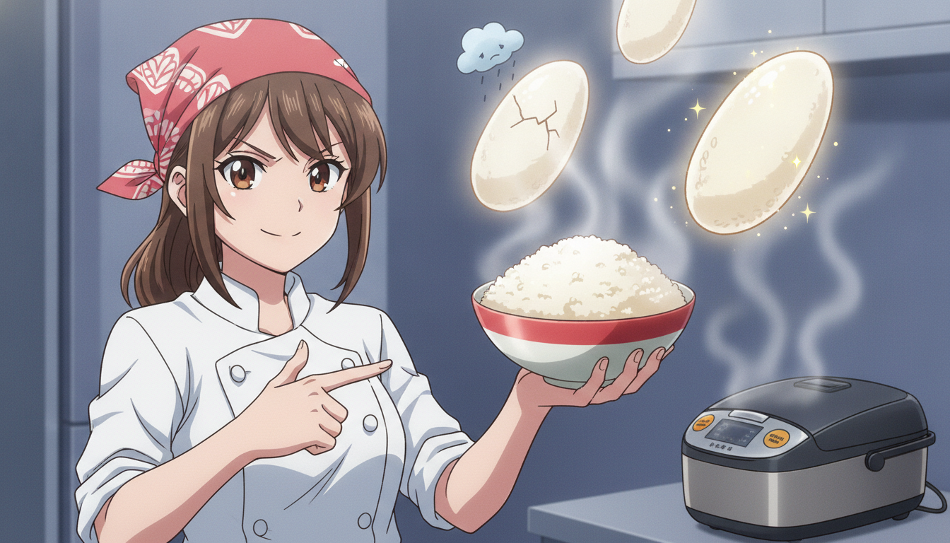 さがびよりの美味しくない理由を覆す炊き方