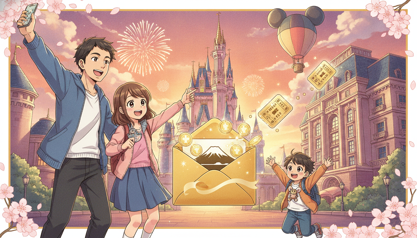 ディズニー旅行の予算がピンチ？家族4人の現実的な節約術