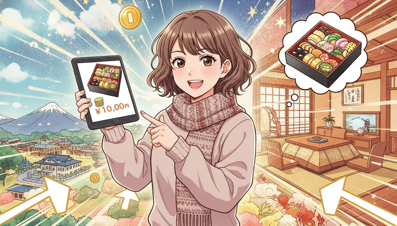 ふるさと納税 おせち 10000円の価格帯で届く内容とは?