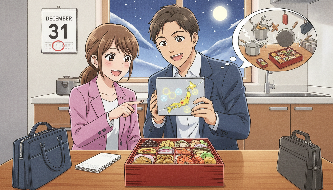 年末は料理したくない！共働き夫婦を救うふるさと納税のおせち